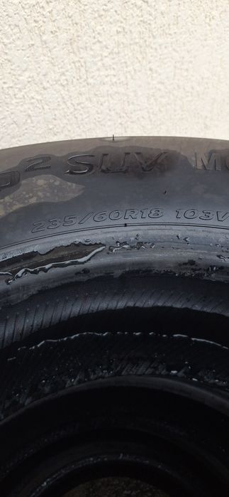 Vind 4 cauciucuri vara 235/60/18 hankook