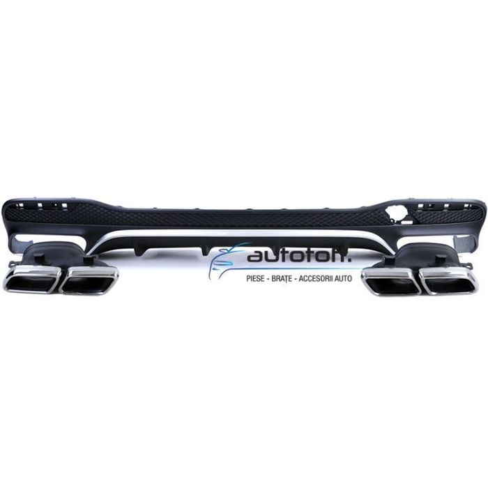 Difuzor bara spate Mercedes GLS X166 Facelift (15-19) Chrome Look
