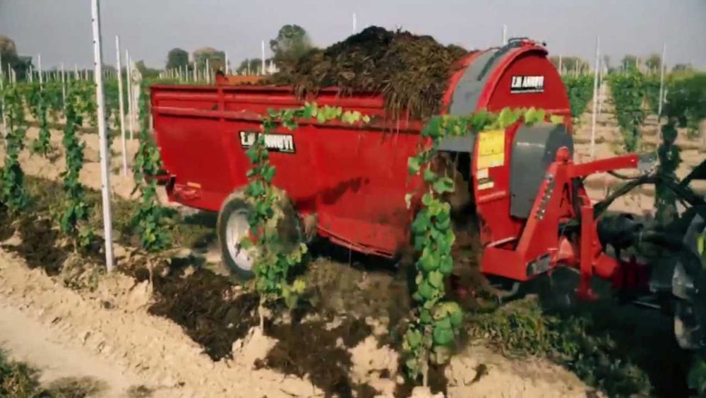 Разбрасыватель удобрений для виноградников и садов Annovi A45 (Италия)