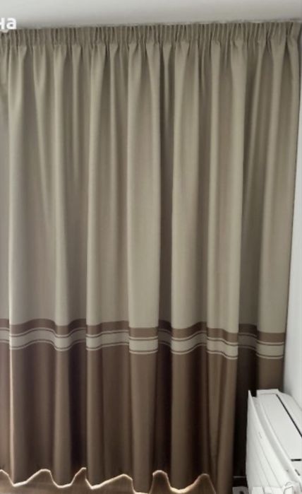 Тънки пердета+завеси