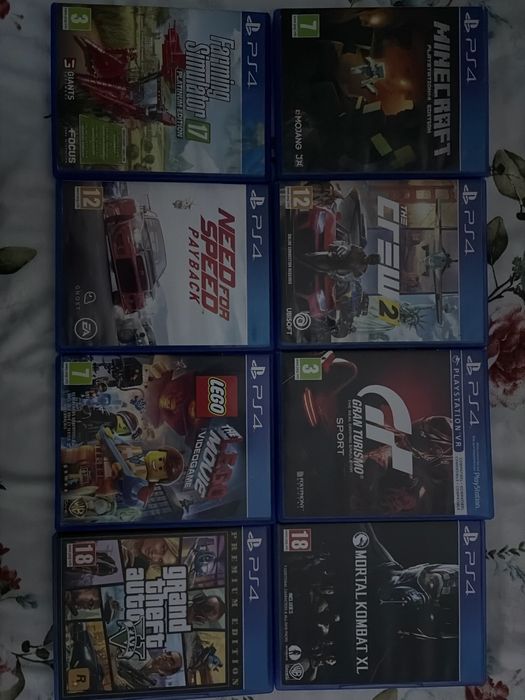 Playstation4 Slim (500GB) + Jocuri + Controller (Contactatima prin mesaje)