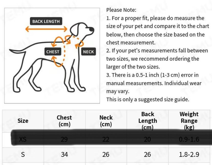 Топло кучешко яке, палтенце за малко кученце