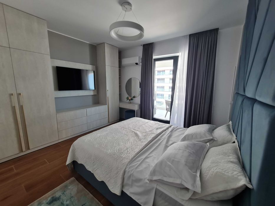 Apartament lux 80mp vedere mare, parcare acoperita,2bai Mamaia Nord