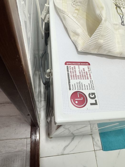 Стиральная машина в рабочем состоянии