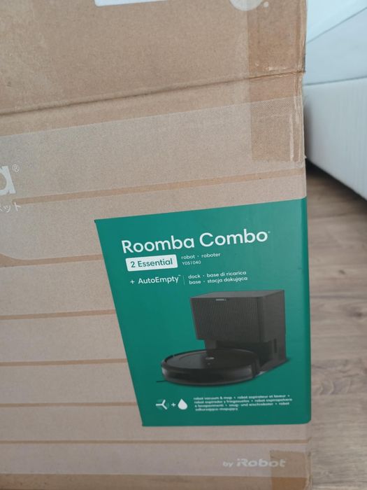 Прахосмукачка робот IRobot ROOMBA Combo 2 Essential Black (Y051040)