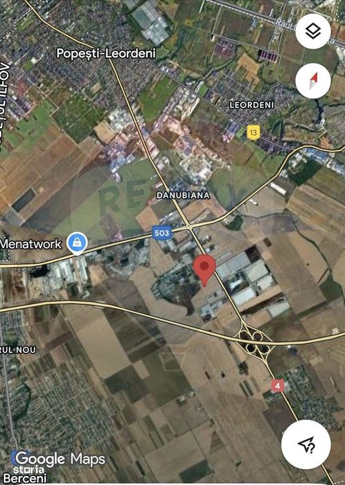Teren intravilan 10,000mp Popesti-Leordeni intre centura Buc si A0