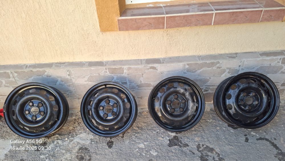 Jante oțel,15 țoli,skoda octavia 2,vw passat b5. Aaudi a4  5x112