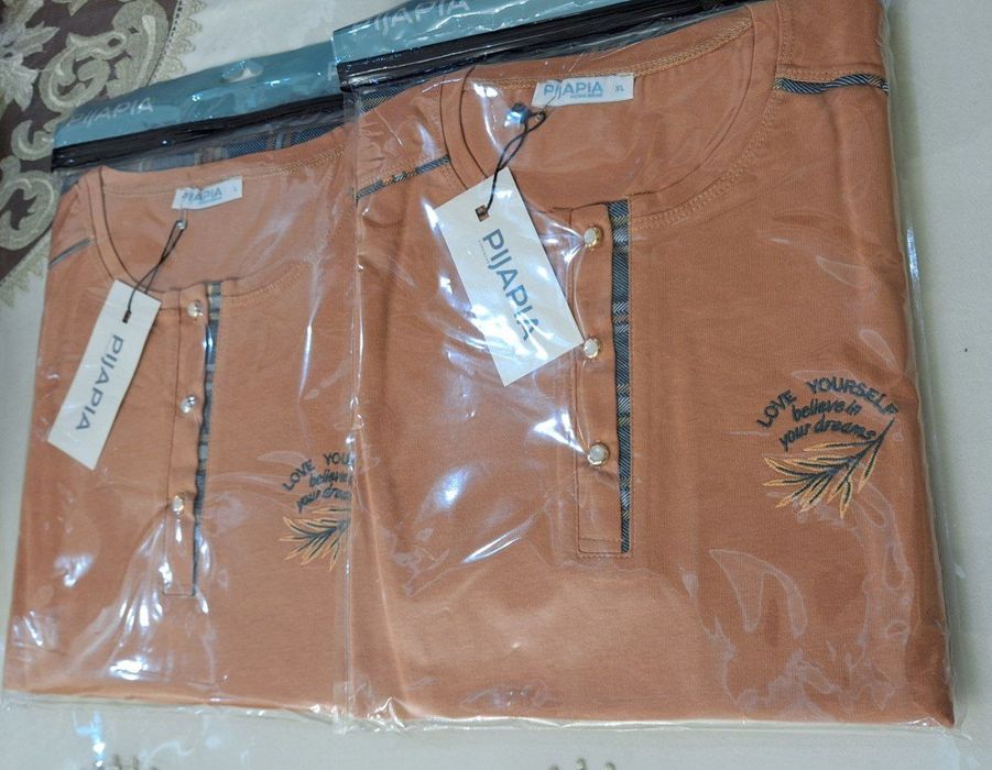 Туркия пижама 100% Хлопок(Пахта)