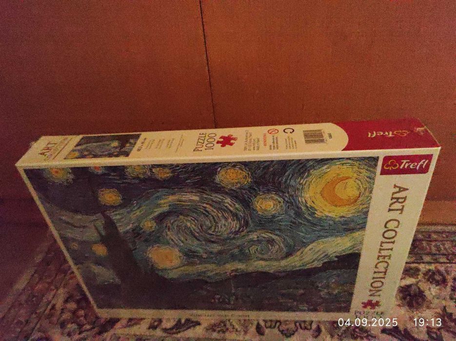 Нов пъзел Звездна нощ на ВАН ГОГ, 1000 части, отличен подарък!