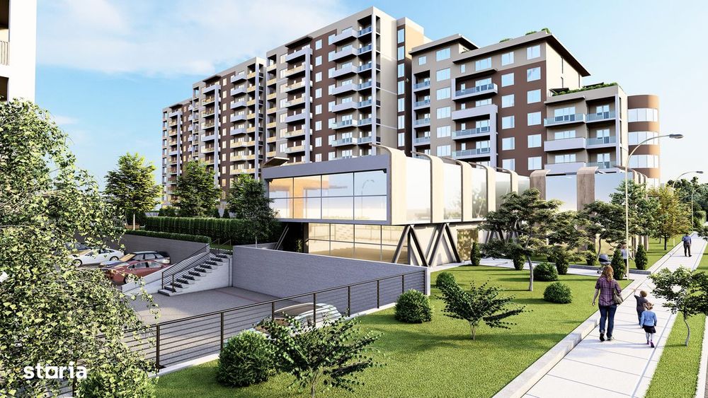 Garsonieră - 45,80 Mp Armonia Residence |Zona Coresi Tractorul| Bloc 2