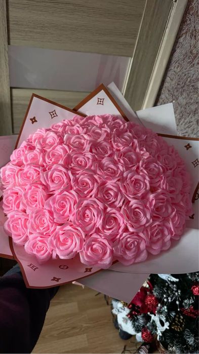 Buchet trandafiri sapun oferta