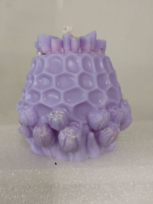 Ръчно изработени декоративни свещи за подарък и украса дом!!