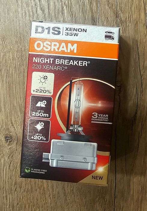 Bec Xenon Osram D1S Osram Night Breaker LASER Gen 2 NOU și Original