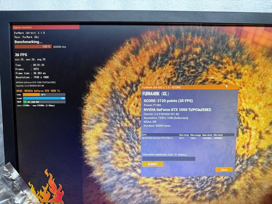 GTX 1050ti 4GB 128 bit