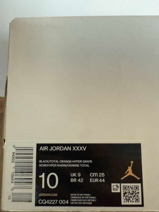 Air Jordan XXXV - Sunset