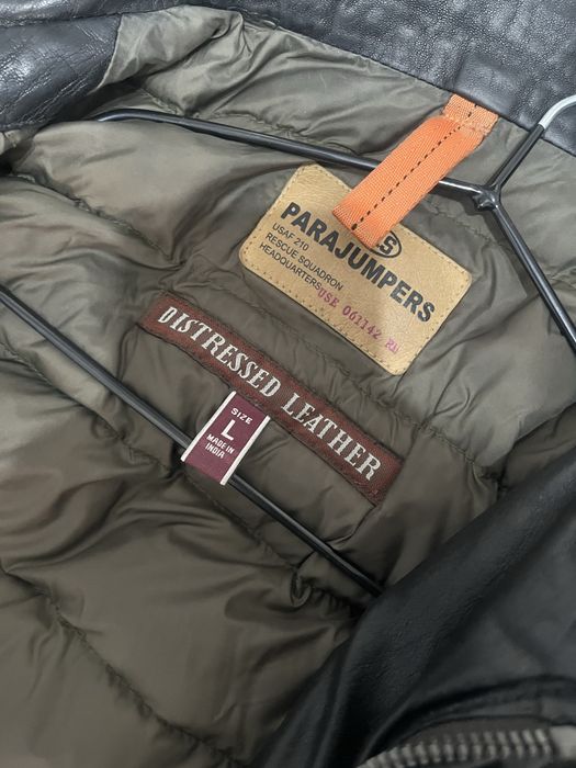 Parajumpers — мужская кожаная куртка