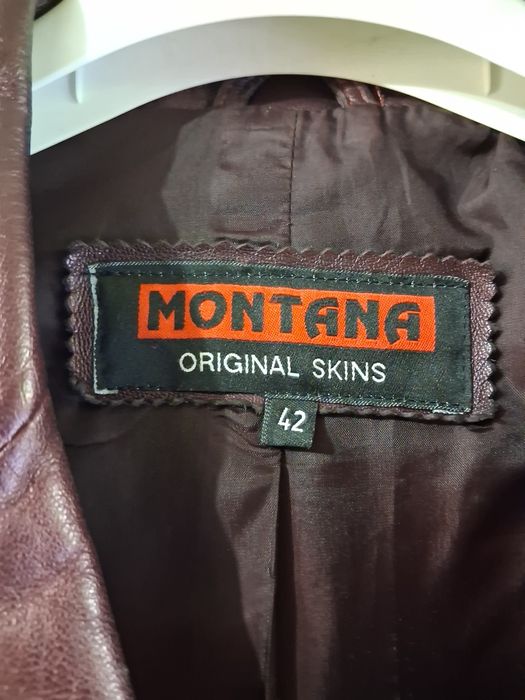 Кожаная куртка Montana