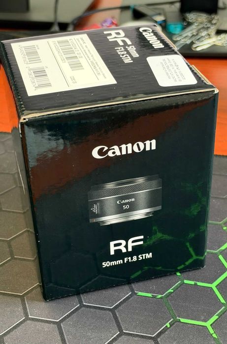 Canon RF 50mm F1.8 STM - nou nout, Garantie