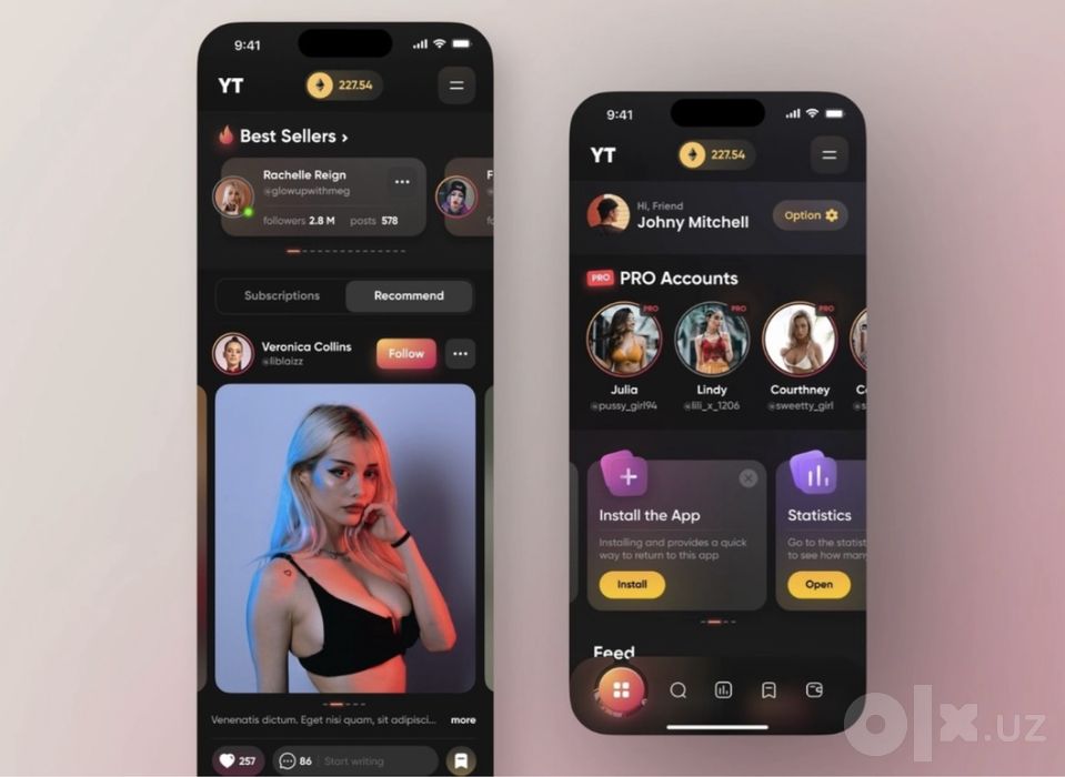 AI agent, Web sayt, android, ios, windows, mac OS applar yaratish.