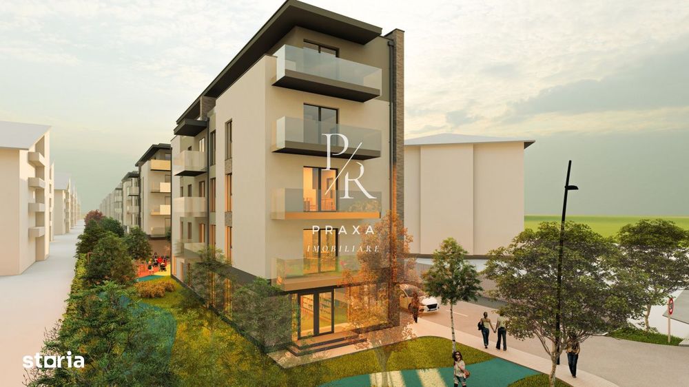 Apartament 2 camere, complex rezidential nou LIFT, finisat, parcare,st