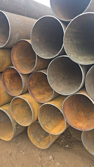 Труба стальная электросварная б/у восстановленная 426 мм, есть до 1420