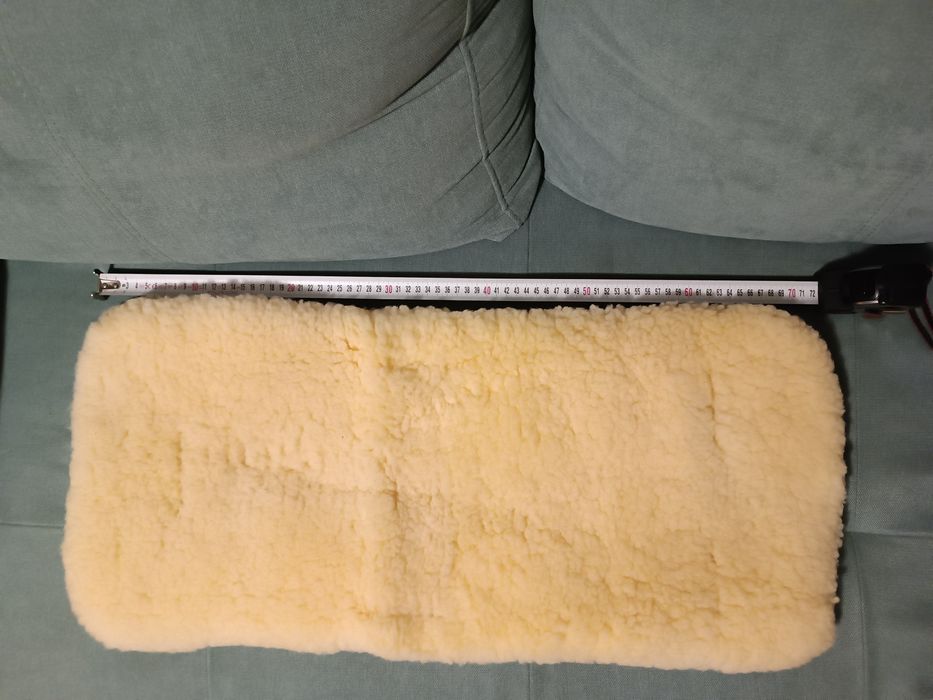 Подложки  за бебешка количка от овча кожа/универсални