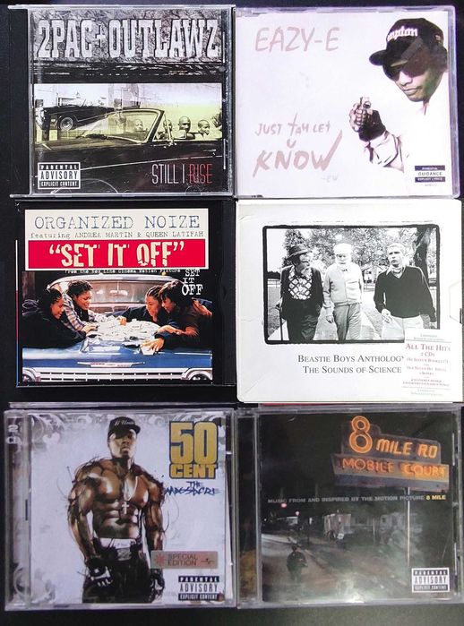 Eminem, 2 Pac, 50 Cent, Lil Wayne, Twista, Jay-Z, LL Cool J и още ...