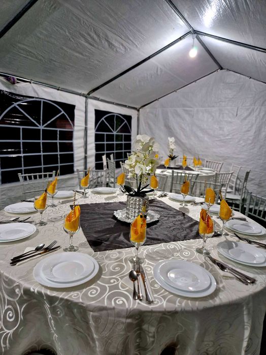 Corturi 12×5 m. 10x4 si 8x4 m pentru evenimente unice !!!