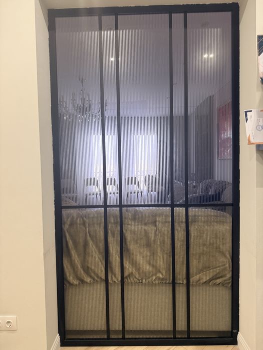 Перегородка стекляная