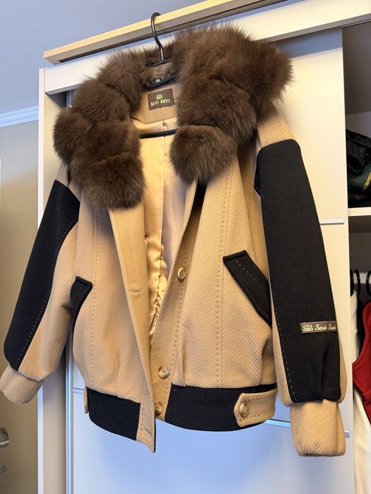 Geaca cu blana naturala