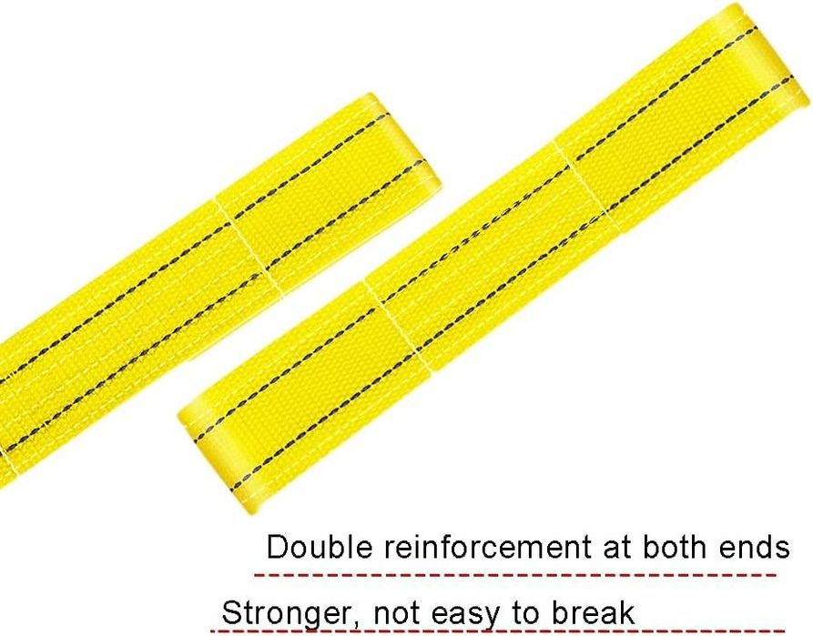 въже за теглене тип колан синтетично до 5000 кг / 4м с карабинери ...