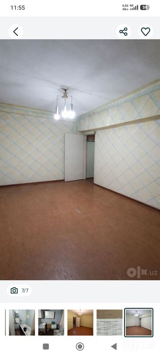 Квартира 2х комнатная