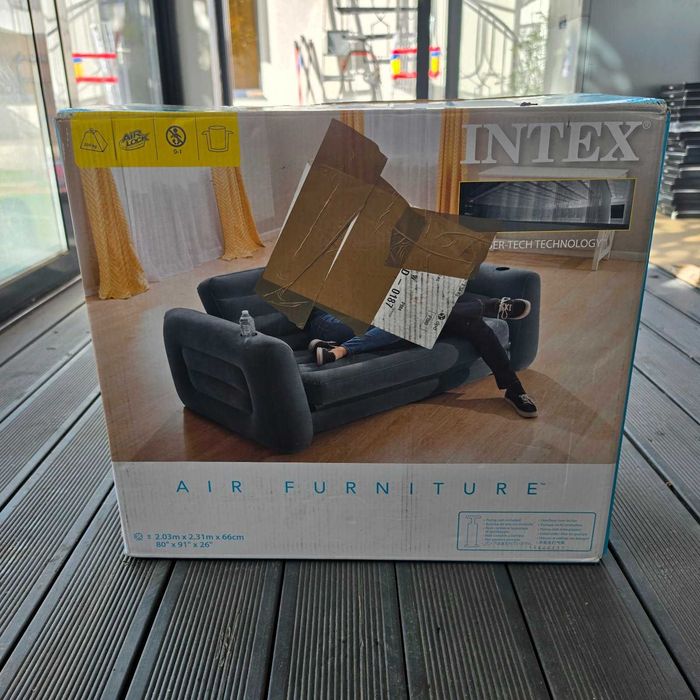Intex canapea gonflabilă extensibilă 2-în-1