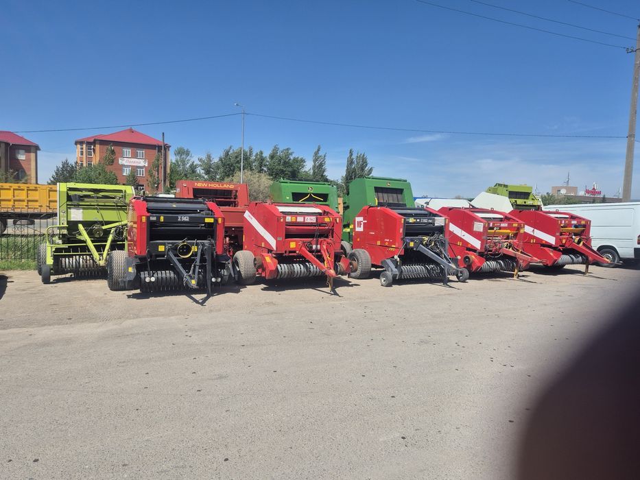 Пресс сена соломы