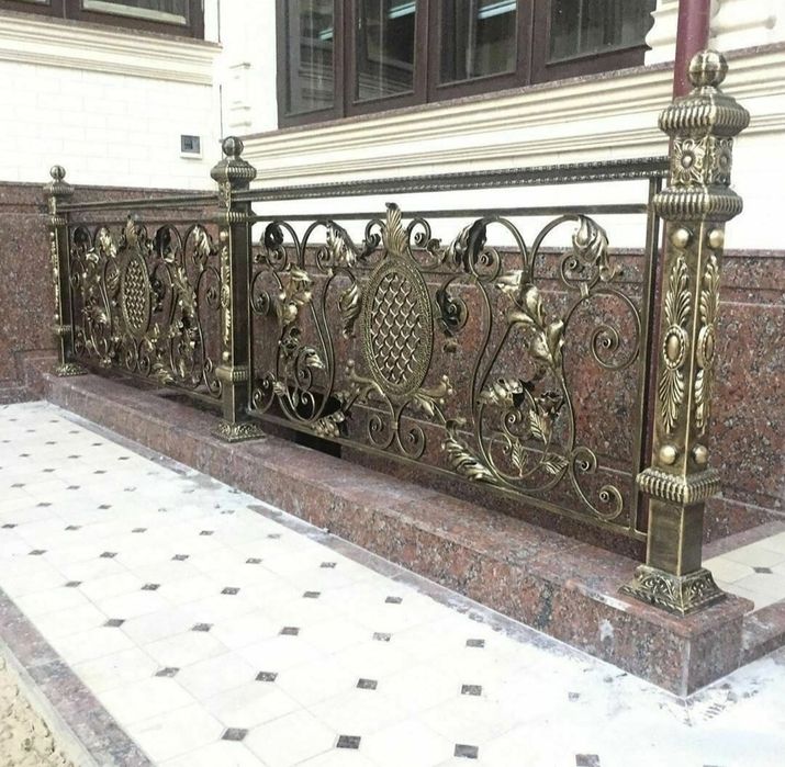 Решетка навес перилла казерёк