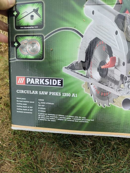 Fierastrau circular de mana Parkside 190mm
