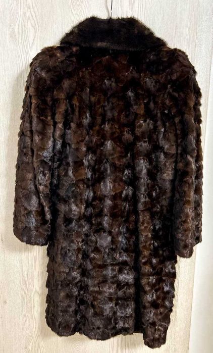 Haina damă, blană naturală nurcă