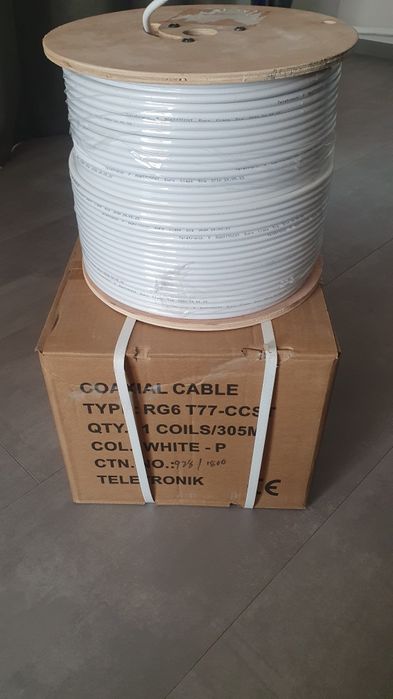 Коаксиален Кабел RG6 305m