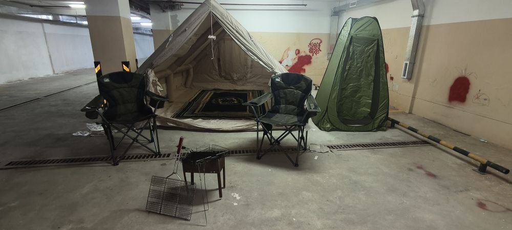 Палатка надувной  одых
