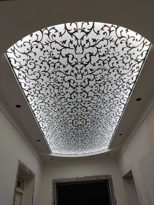 Натижной паталок мантаж демантаж переустановка натяжных потолков