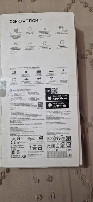 Dji osmo action 4 adventure combo, nou nout, desigilat pentru poze