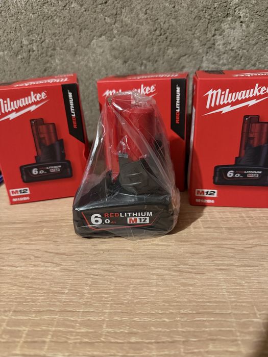 Milwaukee baterii m12 6ah NOI