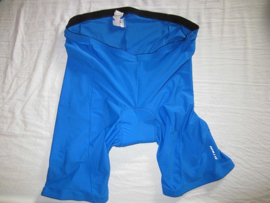 Pantaloni scurti ciclism, Klimatex si B-Twin, masura XXL, stare f.buna