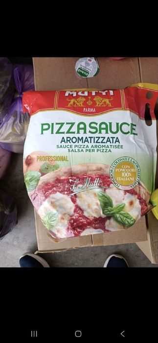 Томатный пицца соус Mutti Classica. Pitsa sous Mutti