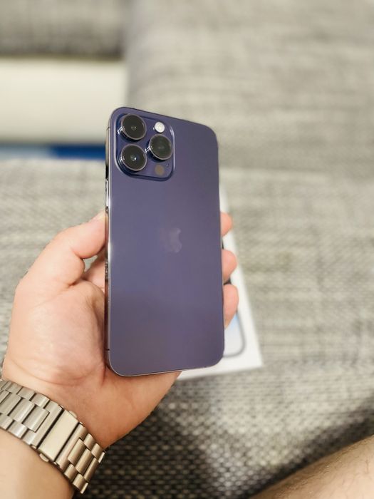 iPhone 14 Pro max 128 purple 100% impecabil