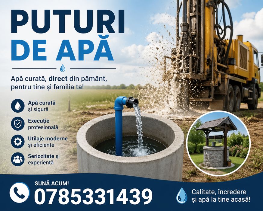 Foraje Puturi Apa