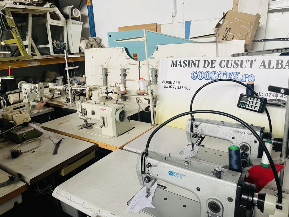 Masina de cusut liniar automata cu taiere ata Durkopp