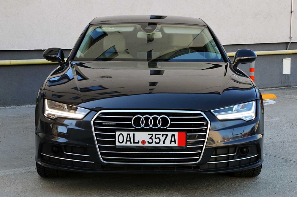 Audi A7 - 2016 - 3.0 TDI 272CP - Matrix - Masaj - Bose - Ventilatie - Variante auto