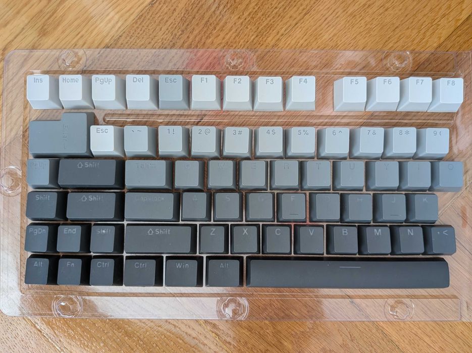 Taste (keycaps) tastatura mecanica Cherry MX - south facing LEDs - LED-uri spre sud