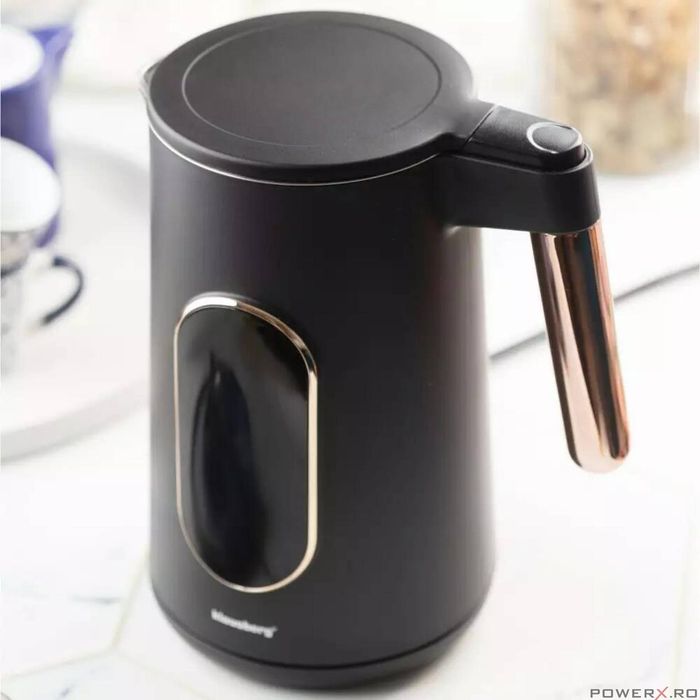 Fierbator electric, fabricat din otel inoxidabil 304, panou LED,